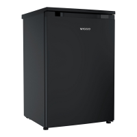 Wiggo WF TT82C(B) kistvriezer   inhoud 82 l   handmatig ontdooien   laag energieverbruik   verstelbare thermostaat