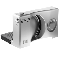 Fritel Snijmachine   SL 3110   Broodsnijder met gekarteld mes   Vlees  en broodsnijmachine   0 15 mm   Ø 17 cm   Opvouwbare elektrische vleessnijmachine voor thuis   100 W