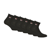 FILA Enkelsokken / Enkelsokken 6 pack Zwart Maat 39 42