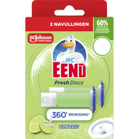 WC Eend Fresh Discs Navulling Limoen 72 ml