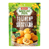 Jiajianchengchu Licorice loquat bursting soft candy 158g