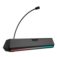 Edifier G1500bar Soundbar 7.1 Surround Gaming Speaker Bluetooth USB 3.5Mm Audio RGB licht Desktop Speaker met microfoon   zwart