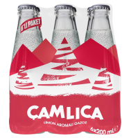 Camlica naturel frisdrank (bruisende frisdrank) 200 ml x 6