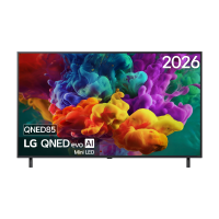 LG 55QNED85B6B 55 inch QNED evo Mini LED 4K Smart TV, 144 Hz VRR, Dolby Vision, Dolby Atmos, webOS 26, FreeSync, HDMI eARC, Wi Fi, Zwart