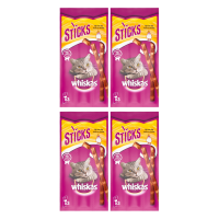 Whiskas Kattensticks kipsmaak 3* 4 = 12 x 6 g