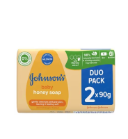 Johnson's Baby zeep met honing, duo 2 x 90 g