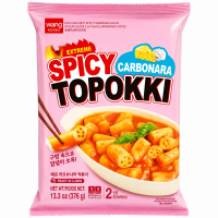 WANG Tteokbokki met koolhydratenrijke smaak, extreem pittig, 376 g