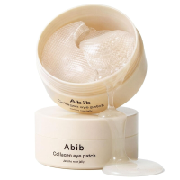 ABIB collageen oogpatches Jericho Rose Jelly 60 stuks   oogmasker met collageen en roos   hydraterend en verstevigend   vermindert donkere kringen en wallen