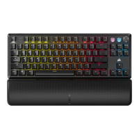 Corsair K70 PRO TKL Magnetisch Mechanisch Gaming Toetsenbord   US QWERTY   MGX v2   Zwart
