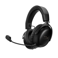 HyperX Cloud III S   Draadloze Gaming Headset   X Spatial Audio   Tot 200 uur Bluetooth/tot 120 uur 2,4 GHz   Afneembare Boom Mic 10 mm   Memory Foam Oorkussens   PC/PS5/PS4/Switch/Mobile   Zwart