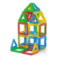 Tokky 36 stuks magnetische tegels mini bouwstenen speelgoed educatief begin sterke magnetische structuur ABS veilig materiaal gekleurde doos verpakking CQ10