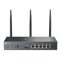 TP Link Omada ER706W draadloze router gigabit ethernet dual band (2,4 GHz / 5 GHz) zwart