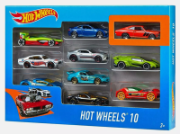 Hot Wheels diecast auto set   10 Auto's, 1:64 Schaal