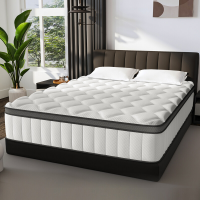 GTIMEX 7 zone orthopedische pocketveringmatras, 140 x 200 cm, 25 cm hoog, H3, met hoeslaken en 9 zijdig ademend materiaal, voor kinderen en volwassenen