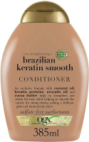 OGX Conditioner   Ever Straight Brazilian Keratin Therapy 385 ml.