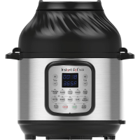 Instant Pot Duo Crisp 5,7 L 11 in 1 elektrische snelkookpan en airfryer met twee deksels