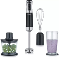 Severin SM 3772   blender   1000 W zwart/RVS pulseermogelijkheid