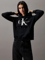 Calvin Klein Core Monologo capuchontrui   zwart   dames   XXXL
