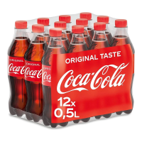 Coca Cola Regular Cola   12 x 500 ml