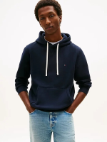 Tommy Hilfiger essentiële fleece hoodie heren M woestijnlucht