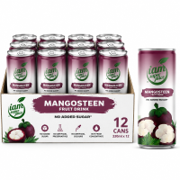 I  am Super Juice Mangosteen Fruitdrank, Zonder toegevoegde suikers 330 ml x 12