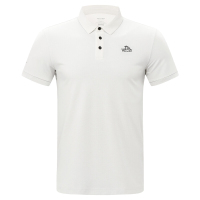 PELLIOT T shirt met korte mouwen voor heren Kamperen Reizen Waterdicht Duurzaam   wit   maat XL