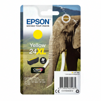 Epson Elephant 24XL Claria Photo HD inktcartridge, geel, enkelverpakking