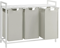 Ochama wasmand met vakken en plank, wasbox van Oxford stof