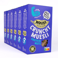 Holie's krokante muesli proteïnenoten   6 x 400 g