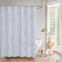 MEROPE, Polyester douchegordijn met print 180x180cm, Arctic Dream, 1 stuk