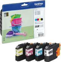 Brother LC 221 originele inktcartridges 4 stuks standaardcapaciteit zwart, cyaan, magenta, geel