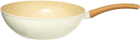 5Five Harmony Forged Wok   29 cm, Beige