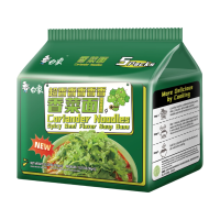 Bai Xiang Koriander Noodles   Pittige Rundvleessoep (5 stuks) 115 g*5
