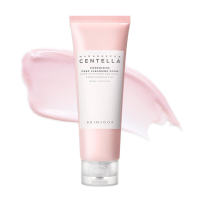 SKIN1004 Poremizing diep reinigingsschuim, make up remover, Koreaanse gezichtsreiniger met Himalaya roze zout & centella voor poriënreiniging, Koreaanse huidverzorging, 4,23 fl. Oz, 125 ml
