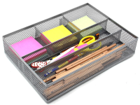 Senhoglb lade organizerbak van gaas, zilver, nieuwjaarsuitverkoop, topcadeautips
