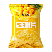 Shiyanshi Krokante Maïschips, Romige Soepsmaak 70 g