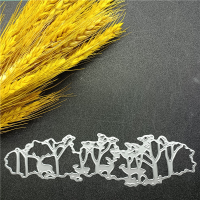 Snijmallen Sjabloon Metalen Templates, Reliëfgereedschap voor Kaarten Maken Scrapbooking DIY Fotoalbum Papier