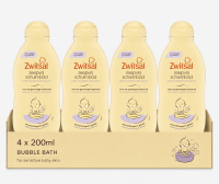 Zwitsal Bad   Schuimbad Zeepvrij 4 x 200 ml