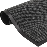 VidaXL rechthoekige getufte deurmat   60 x 90 cm, antraciet