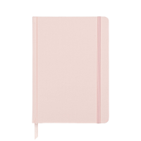 Jubiluu A5 ongedateerde planner met harde kaft voor 18 maanden   112 vellen (100 g offsetpapier), bladwijzer en elastische band   ongedateerde planner voor langetermijnplanning, doelen bijhouden of dagelijkse organisatie   blosroze