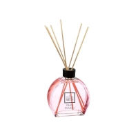 Atmosphera Glazen Geurverspreider Rode Vruchten   50 ml, Transparant