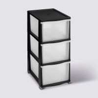 Plastic Opbergtoren met 3 Lades Towy