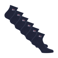 FILA Trainer sokken / Trainer sokken 6 pack Navy Maat 35 38