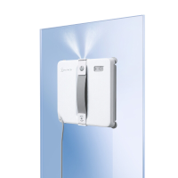 ECOVACS Mini 2 (wit/zilver) is een intelligente raamreinigingsrobot met een ultrasoon sproeisysteem, een innovatief recht en stabiel klimsysteem, verbeterde 4 hoekborstels en WIN SLAM 4.0 Technologie voor moeiteloze raamreiniging