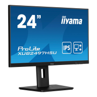 Iiyama 24 inch paneel met IPS technologie met in hoogte verstelbare standaard en 100 Hz verversingssnelheid