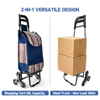 Strong bird 2026 Nieuw Model | Ergonomische Handgreep Compacte Trapklimmende Boodschappenwagen, Europees Populair Mini Opvouwbaar Karretje voor Boodschappen & Thuisgebruik