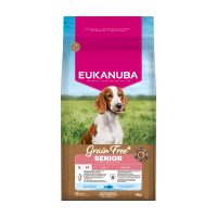 Eukanuba Graanvrij Senior Hondenvoer voor Kleine en Middelgrote Rassen Vis uit de Oceaan 3 kg