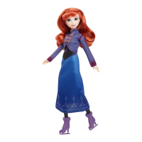 MATTEL Disney Frozen Schaats Anna Pop   meerkleurig