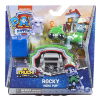 Spin Master Paw Patrol Big Truck Pups Actiefiguur Rocky   Inclusief drone en accessoires