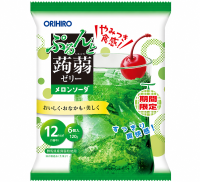 Orihiro Purunto Jelly Meloen Soda 6 Stuks 120 g